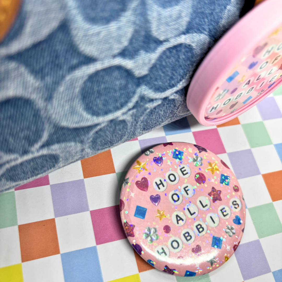 Hoe of all Hobbies Pin