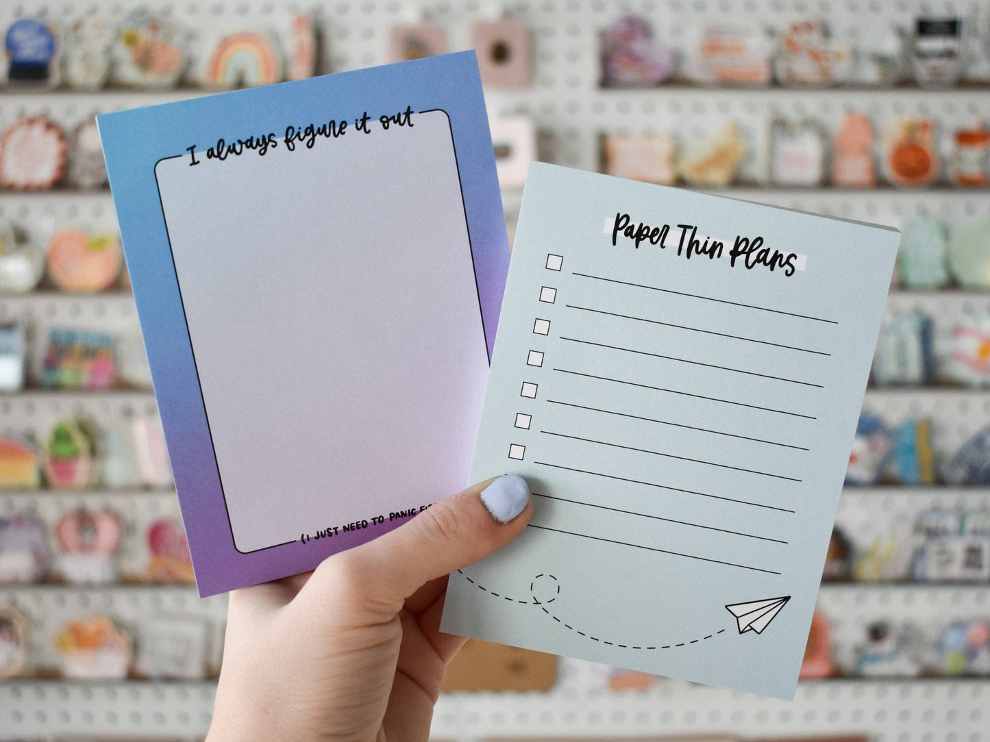 I Always Figure It Out Notepad | Encouraging Stationery