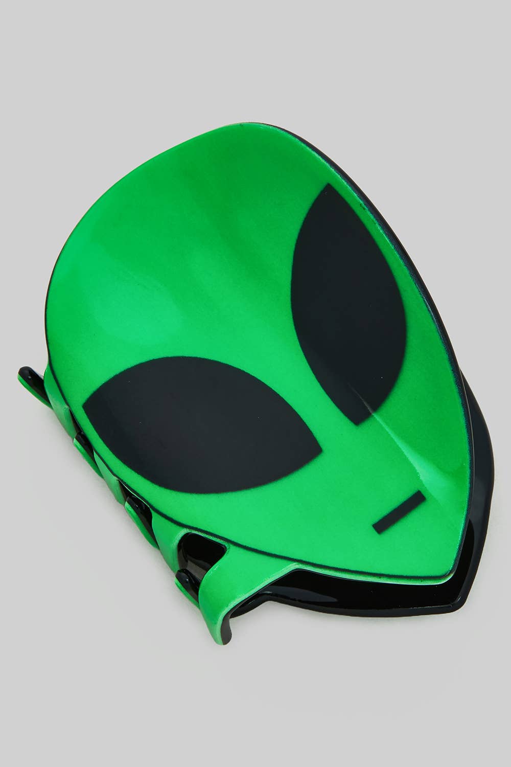 ALIEN HEAD HAIR CLIP: Green / ONE SIZE