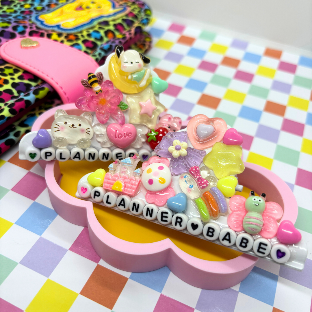 Trinket Binder Clips: Planner Babe