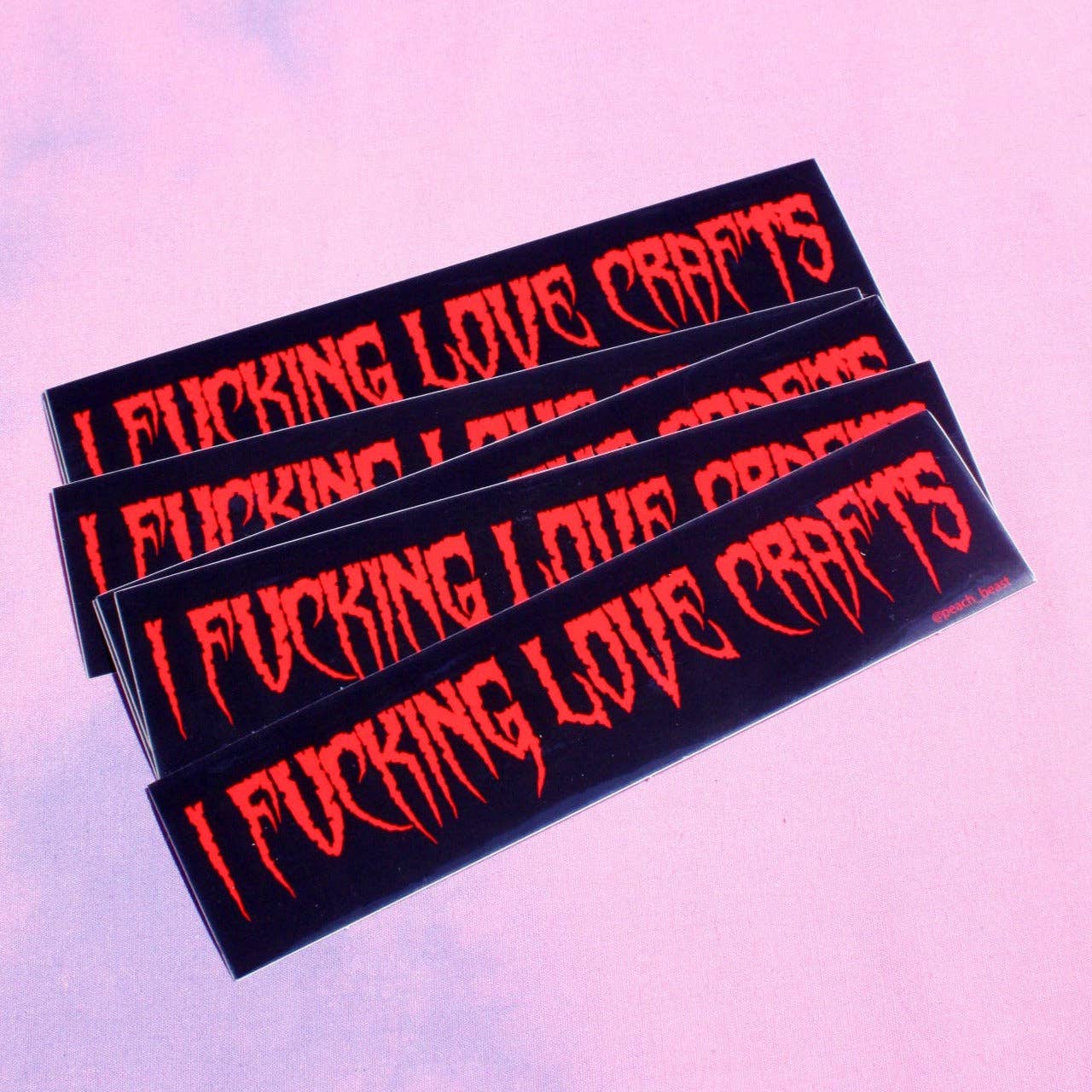 Crafts Vinyl Sticker
