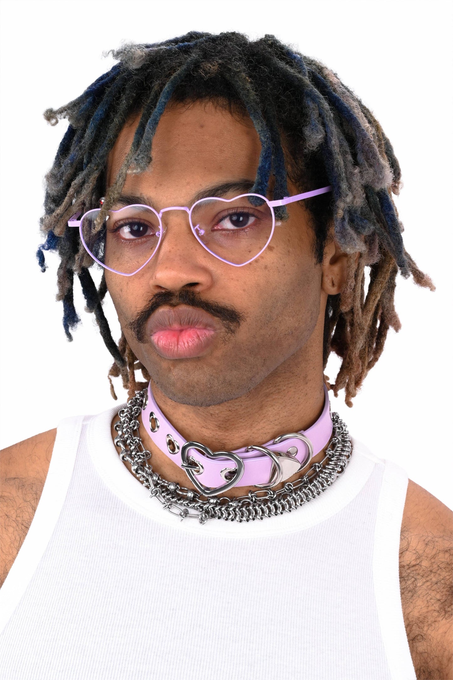 Venus Heart Glasses - Lavender