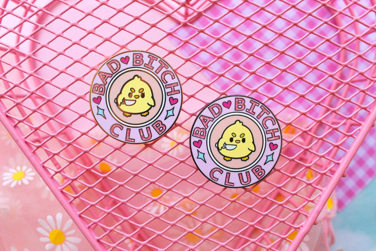 Bad Bitch Club Pin
