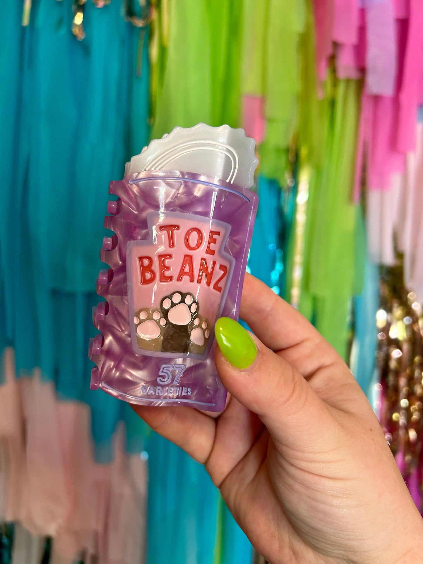 Toe Beans Hair Clip