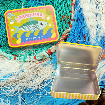 Sardine Storage Tin: Perfect