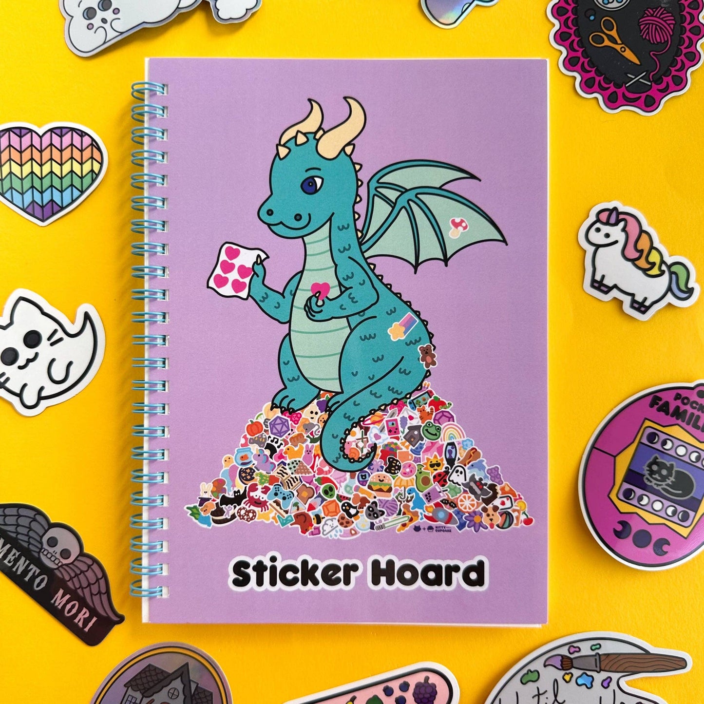 Sticker Hoard Reusable Sticker Book