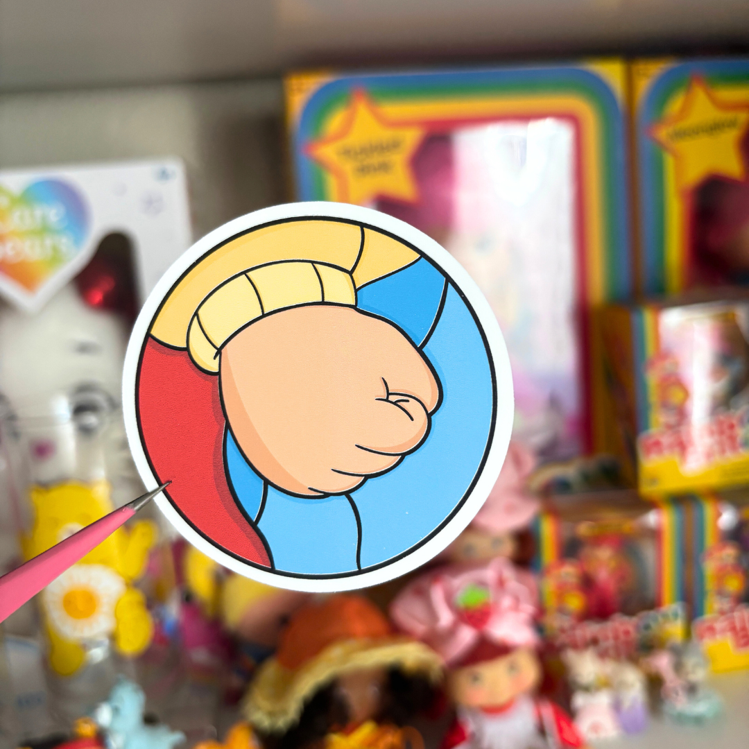 Mr. Read's Fist  | Sticker Die Cut: Individually