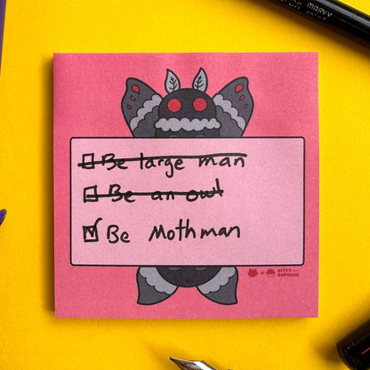 Mothman Sticky Notes