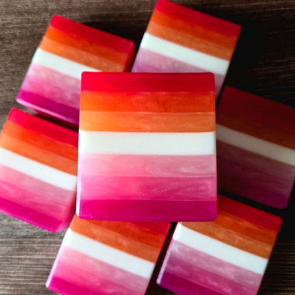 Lesbian Pride Soap