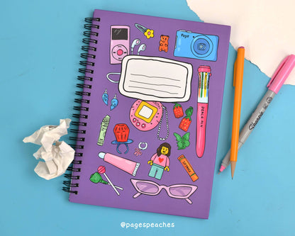Trinkets A5 Notebook