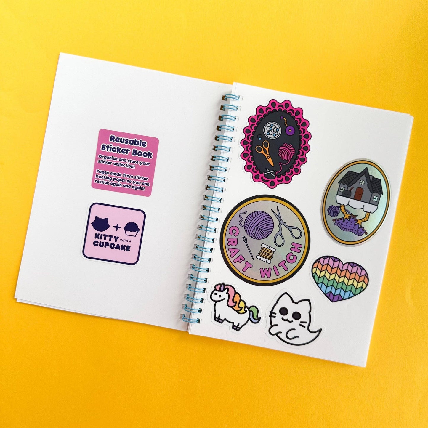 Sticker Hoard Reusable Sticker Book