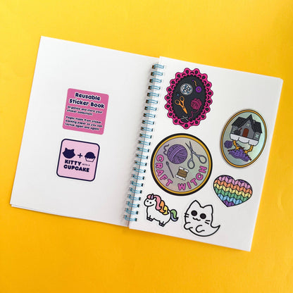 Sticker Hoard Reusable Sticker Book