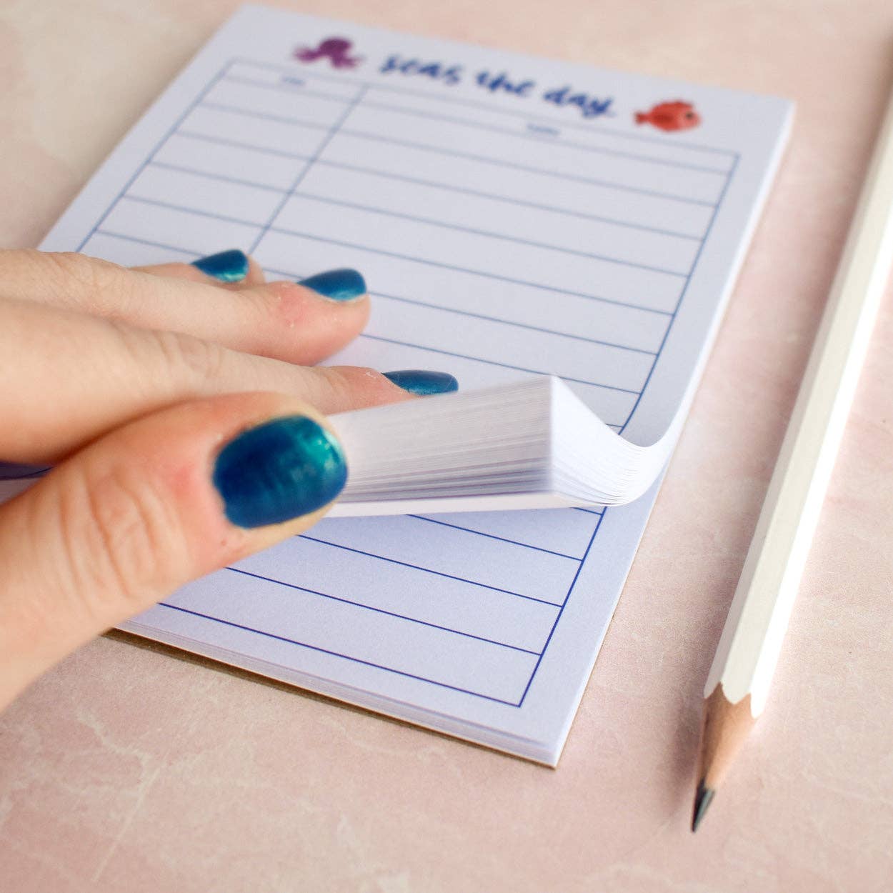 Seas The Day Notepad | Ocean Stationery