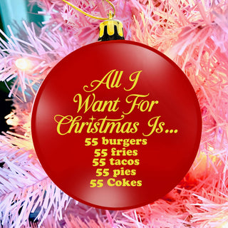 Drive-Thru Food Ornament