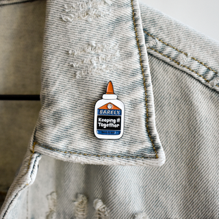 Barely Keeping It Together Enamel Lapel Pin