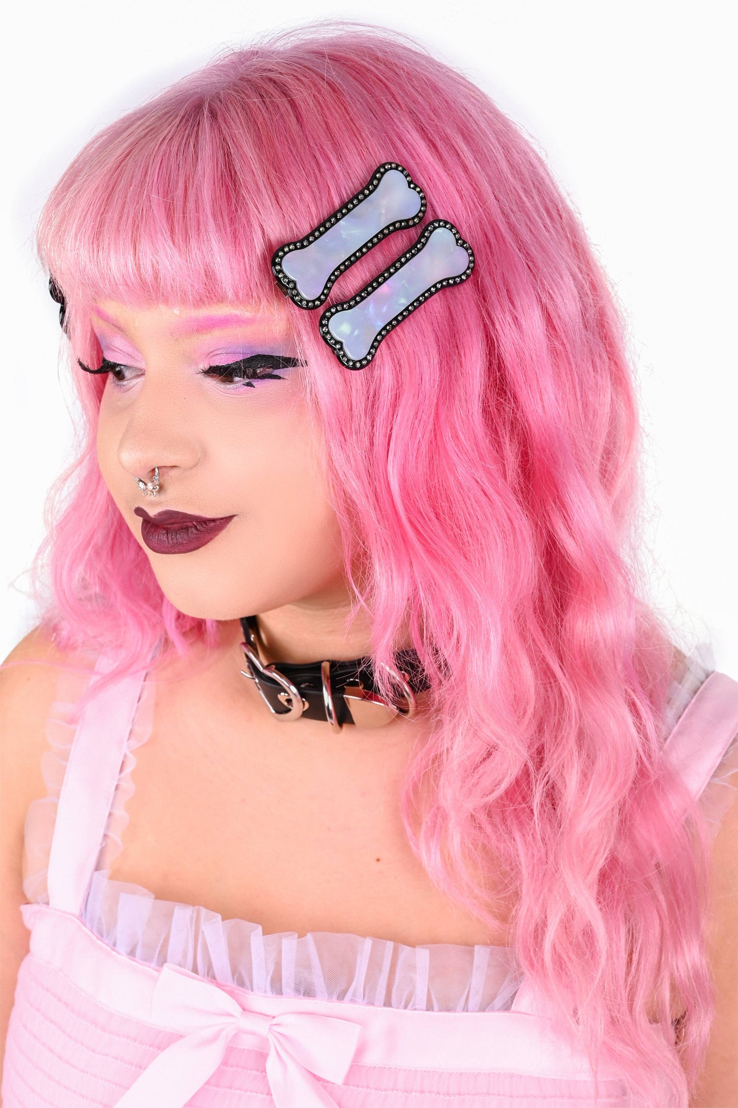 3 Piece Bone Hair Clip Set
