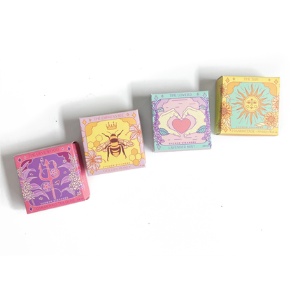 The Lovers Shower Steamer Set in Lavender Mint