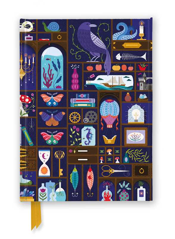 Jenny Zemanek: A Cabinet of Curiosities (Foiled Journal) by: Notebook / blank book; 176 pages / English