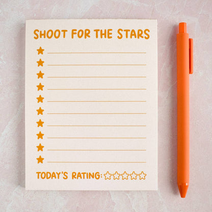 Shoot for the Stars Notepad | Outerspace Stationery