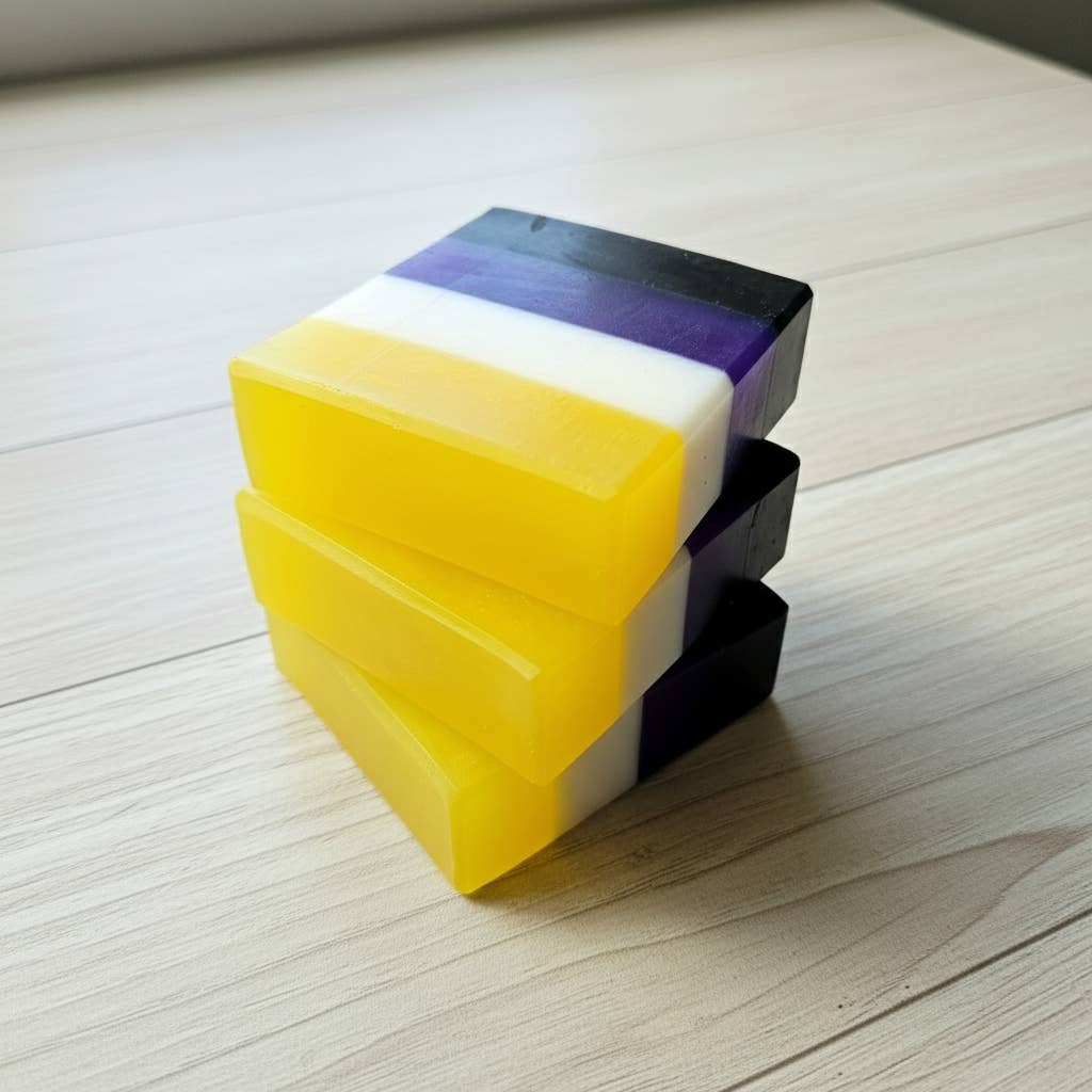 Nonbinary Pride Soap