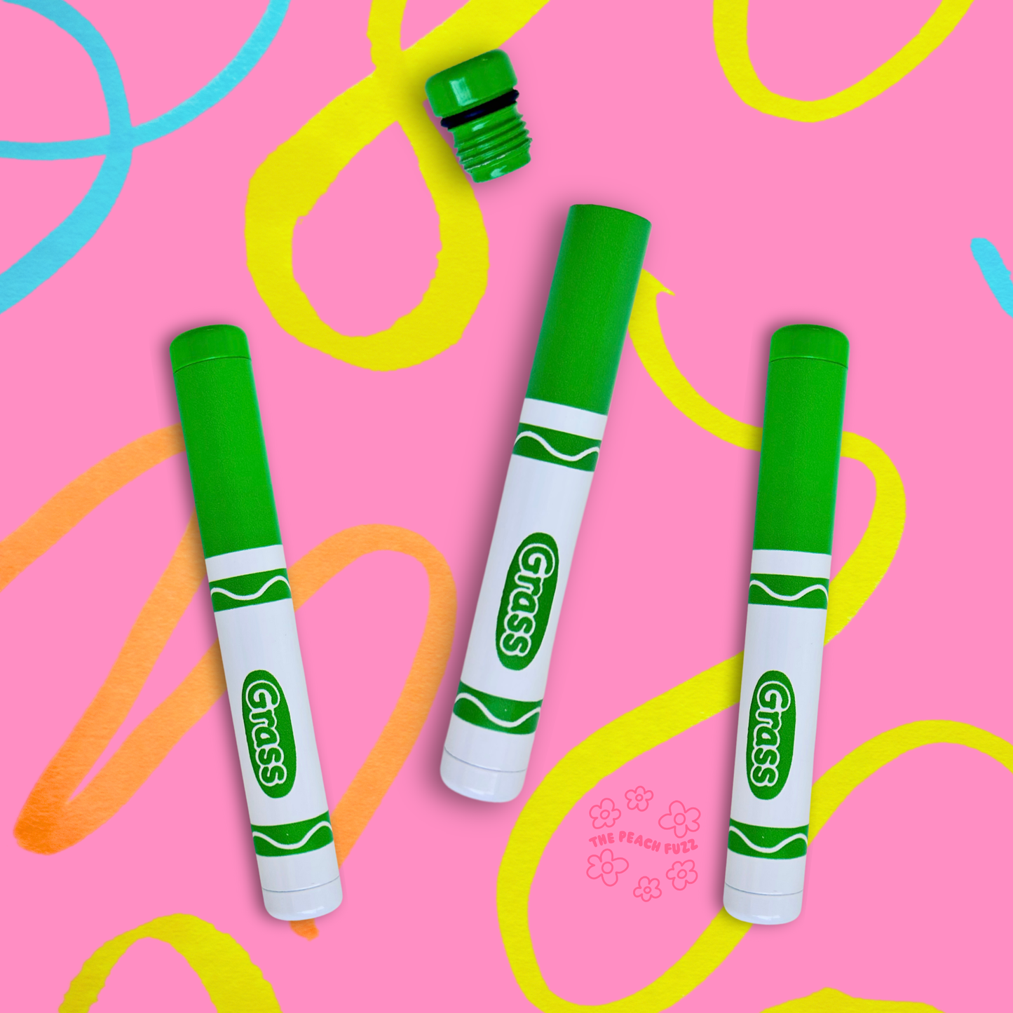 Green Marker Stash Tube: Perfect