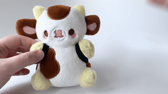 Nugget Keychain Plushie Ita Bags: Pink