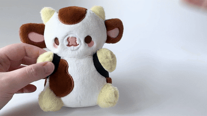 Nugget Keychain Plushie Ita Bags: Black