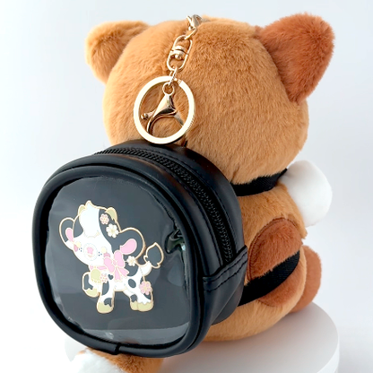 Cow Nugget Keychain Plushie