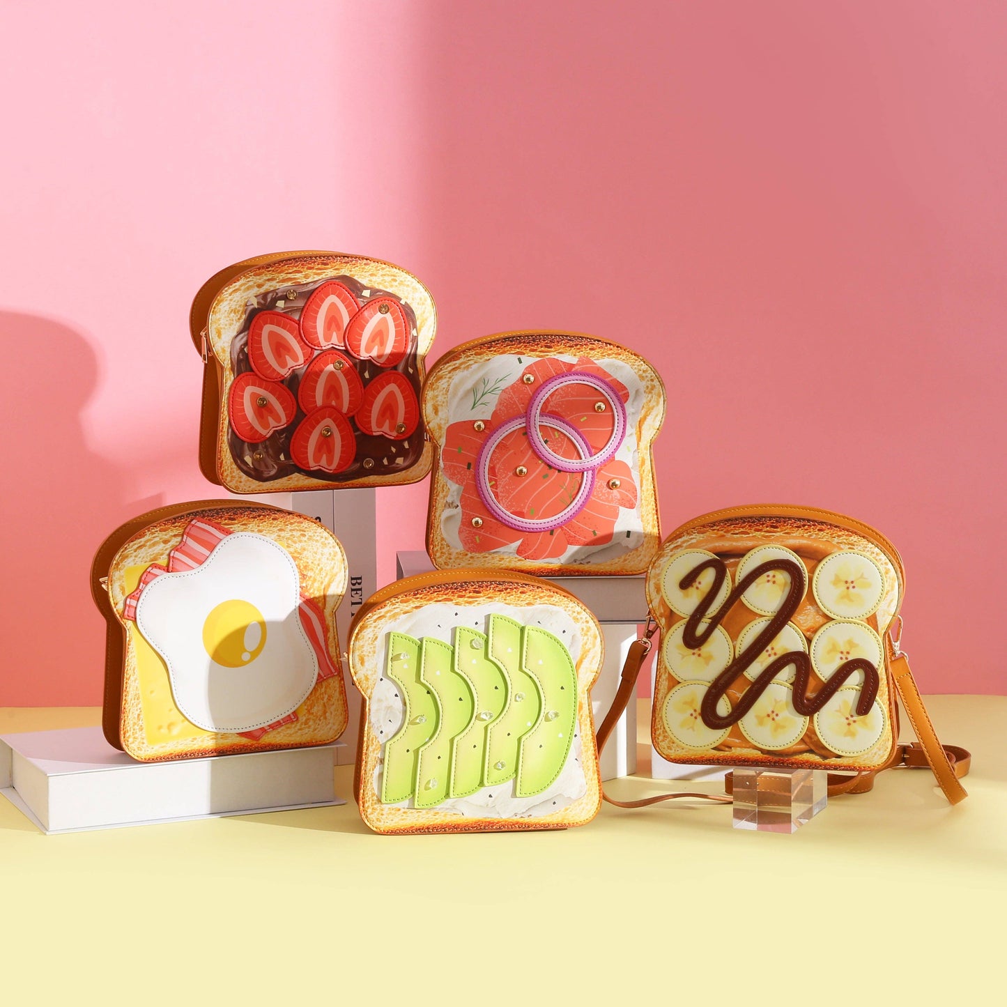 Smoked Salmon Toast Crossbody