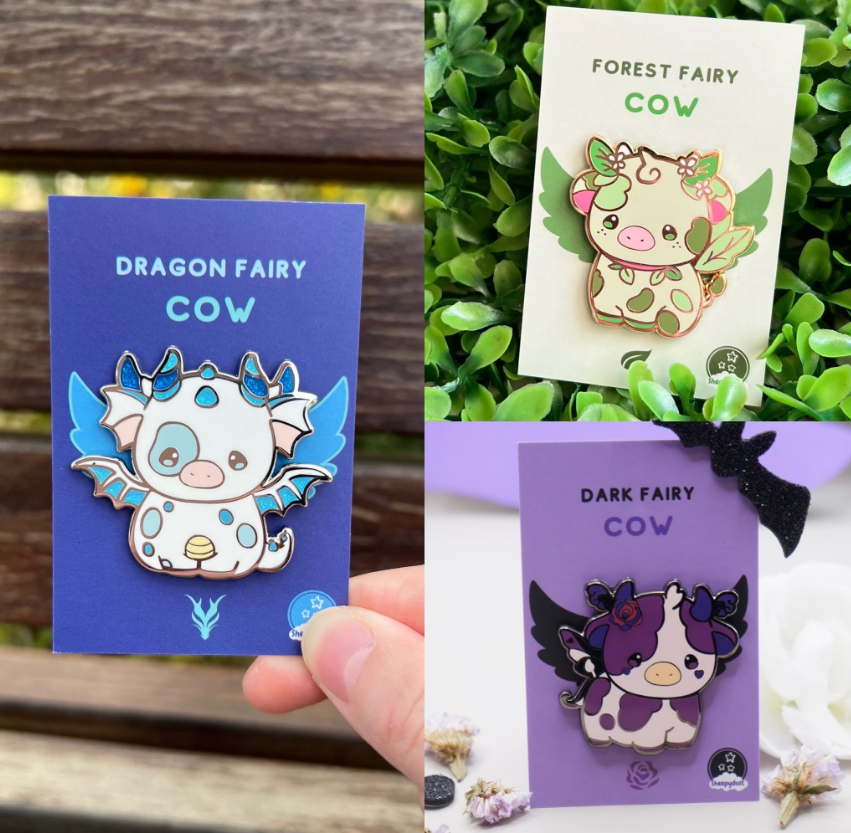 Fairy Cows Mystery Pin Bag