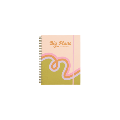 2026-2027 Dated Academic Planners: Loop De Loop