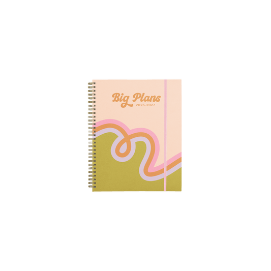2026-2027 Dated Academic Planners: Loop De Loop
