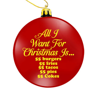 Drive-Thru Food Ornament