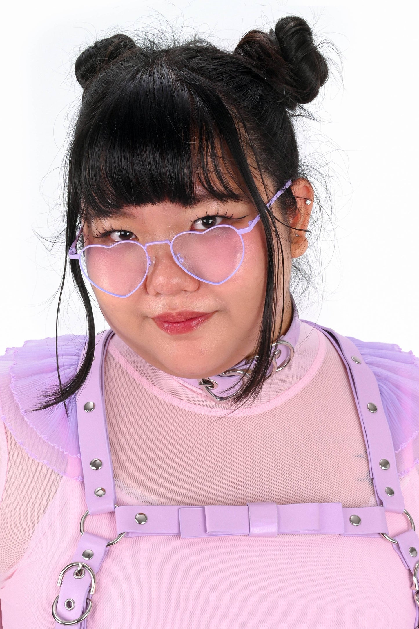 Venus Heart Glasses - Lavender