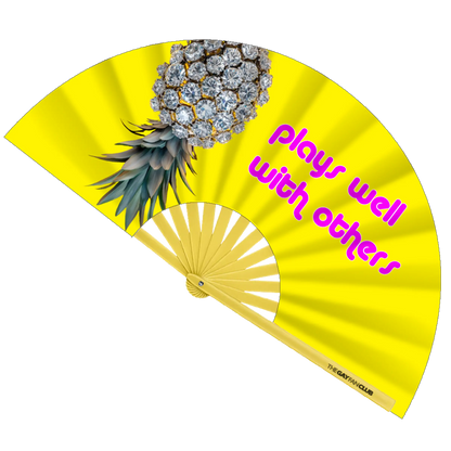 Pineapple Play Fan