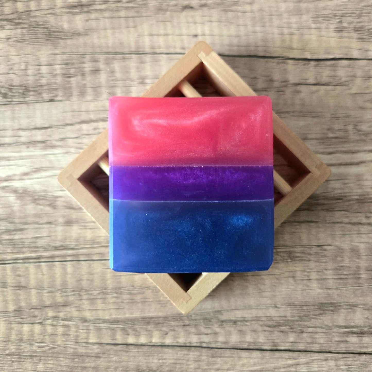 Bisexual Pride Soap