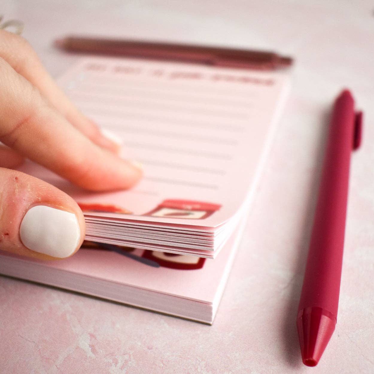 Jam Packed Notepad | Strawberry Stationery
