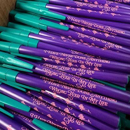 I Have Never Done Anything Wrong Retro Ballpoint Pen