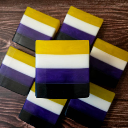 Nonbinary Pride Soap