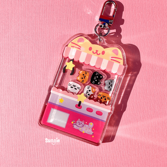 Cat Claw Machine Keychain