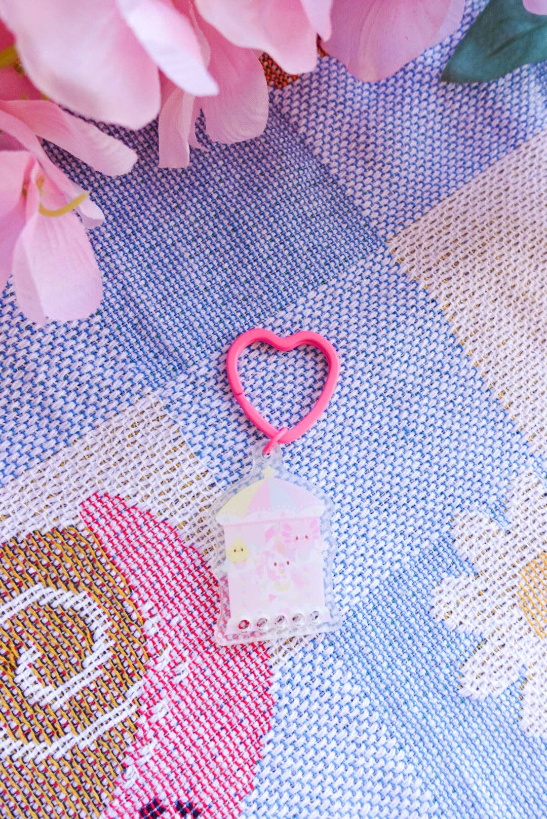 Carousel Charm Keychain