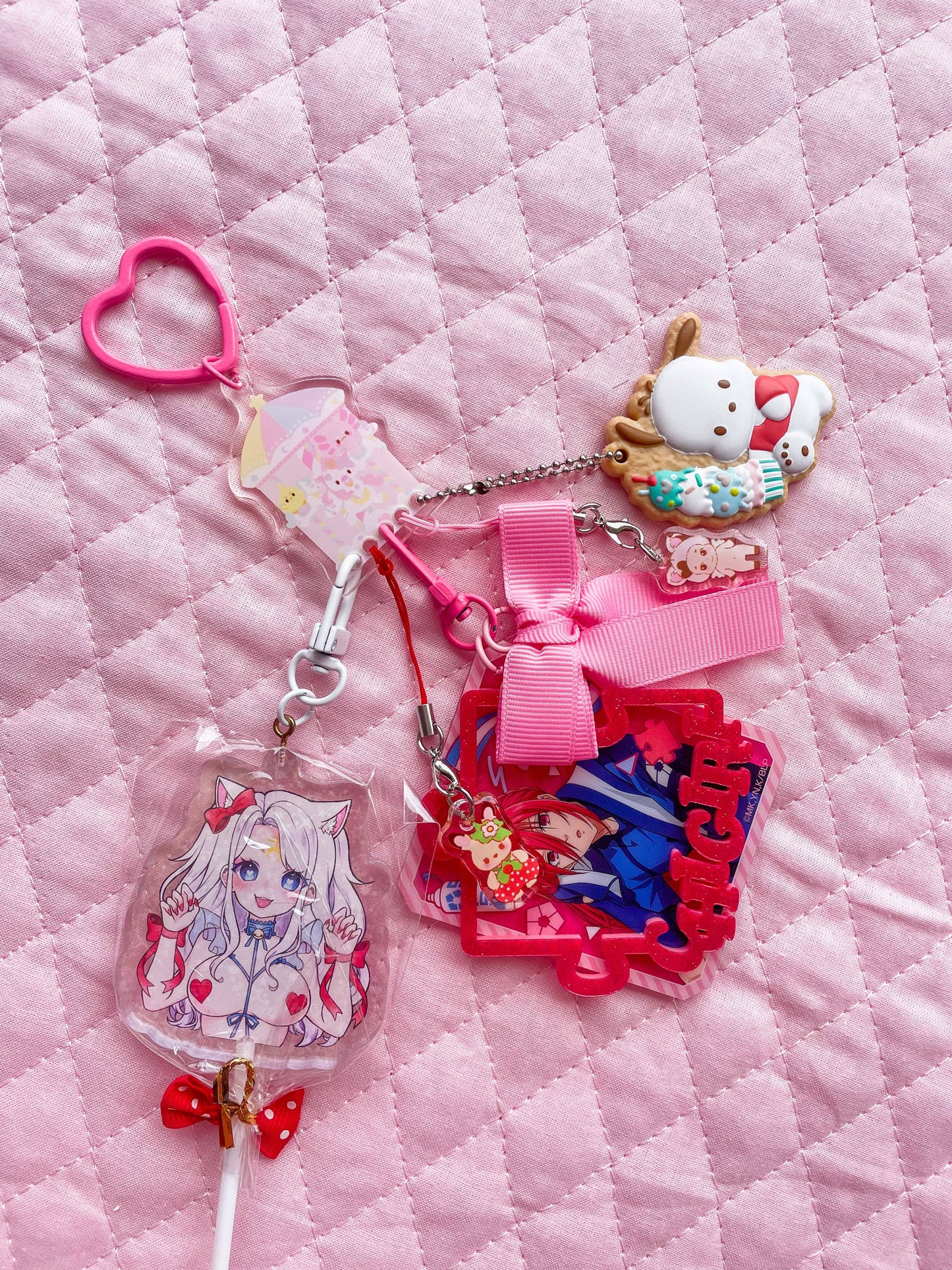 Carousel Charm Keychain