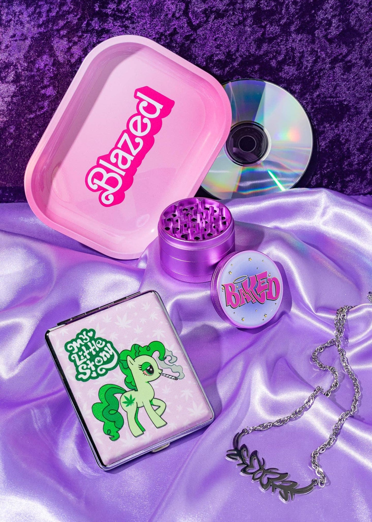 BLAZED ROLLING TRAY