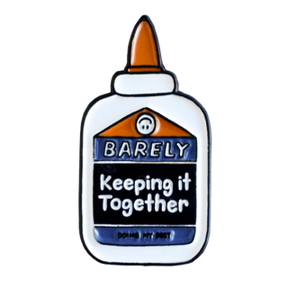 Barely Keeping It Together Enamel Lapel Pin