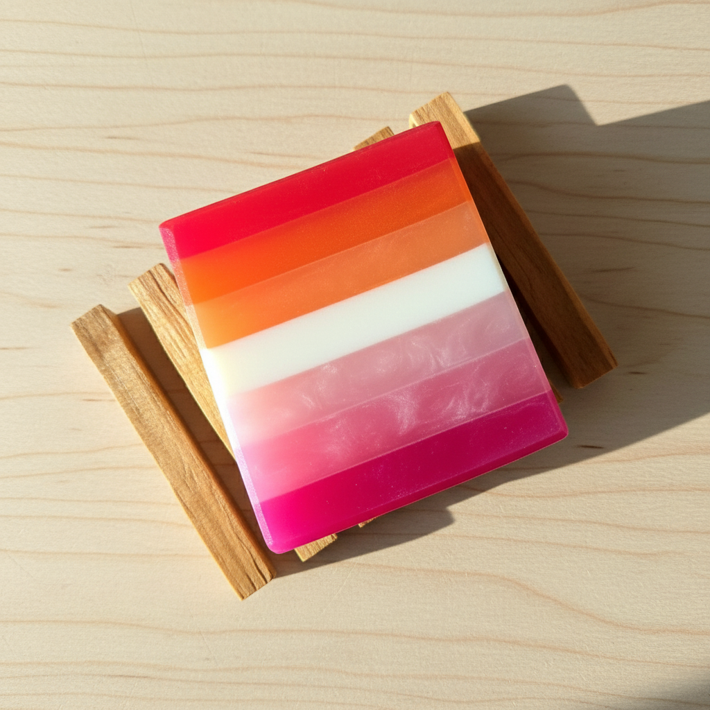 Lesbian Pride Soap