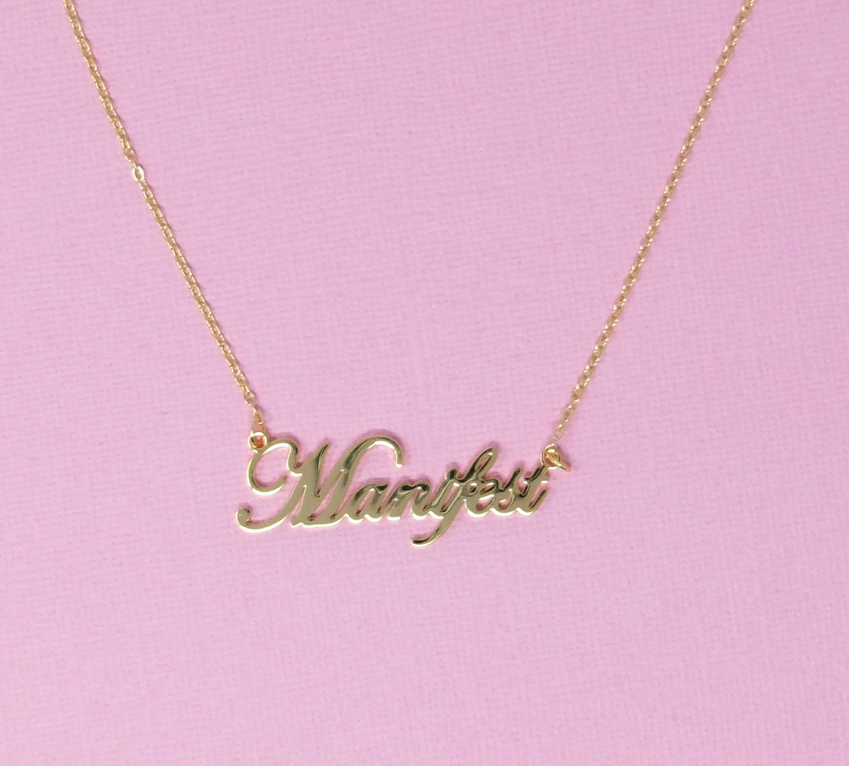 Manifest Necklace 