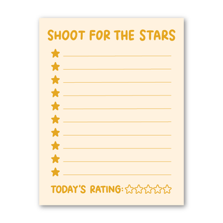 Shoot for the Stars Notepad | Outerspace Stationery
