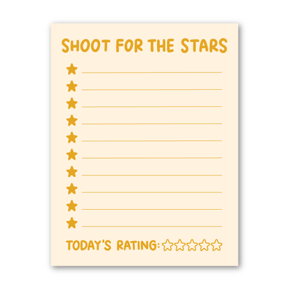 Shoot for the Stars Notepad | Outerspace Stationery