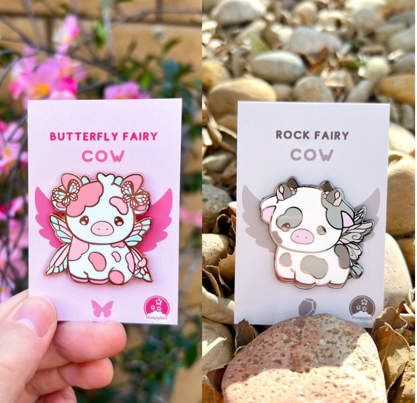 Fairy Cows Mystery Pin Bag