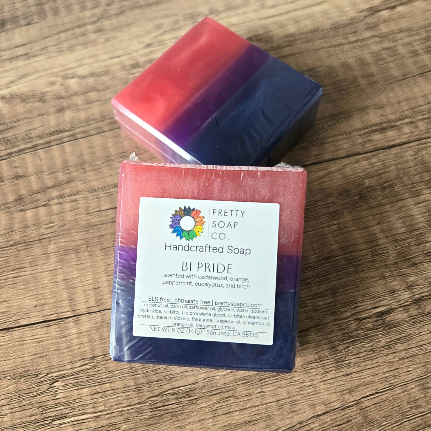 Bisexual Pride Soap